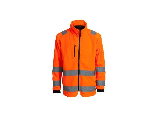 Sikkerhetsjakke Fleece Orange Str. L 