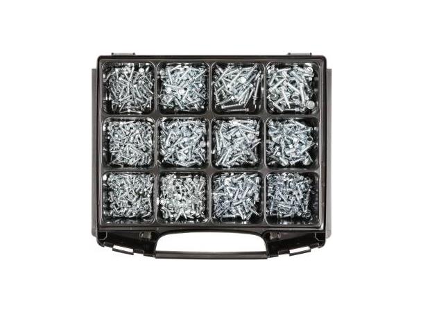 Varoiboxx Plateskrue M/Borspiss 6Kt Din7 