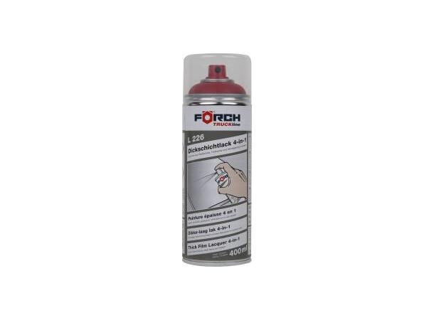 Tykklagslakk 4 in 1 Case Rød  L226 TRUCK Line 400 ml 