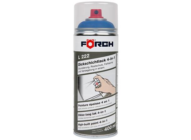 Tykklagslakk 4 in 1 Gentianblå  L222 R5010  400 ml 