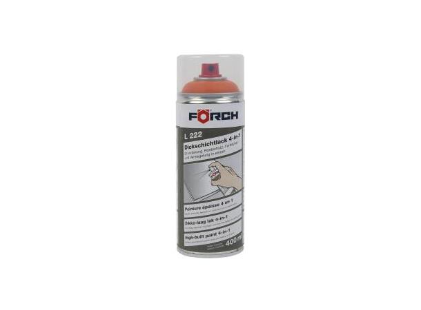 Tykklagslakk 4 in 1 Orange  L222 R2004  400 ml 