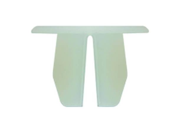 Klips Mutter Univ  7X13    Hvit (FIX09/sort) 