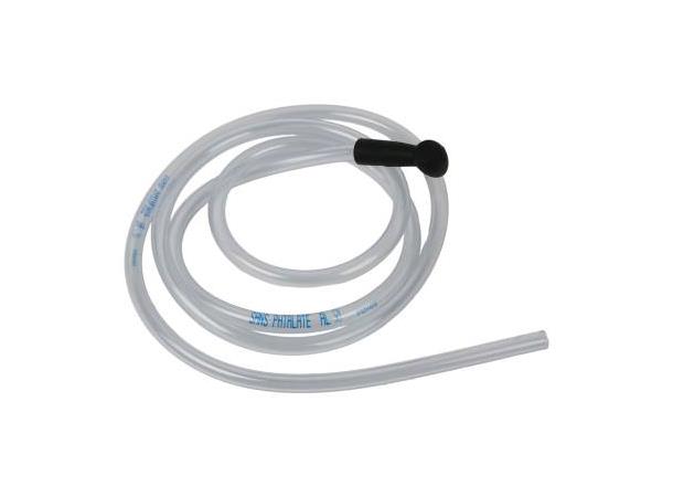 Slange m/Gummipipe F Bremselufter . 