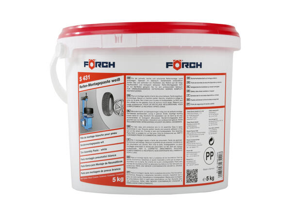 Dekk Montasjepasta 5Kg Hvit S431 