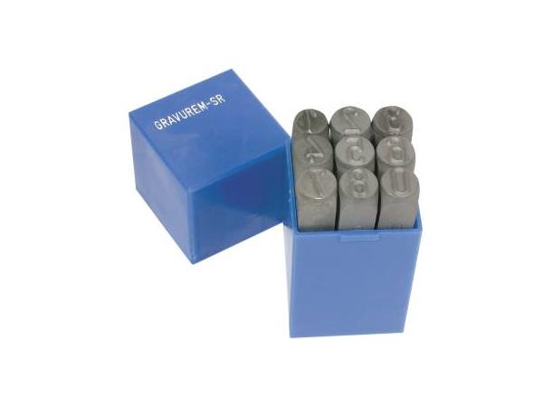 Nummersett 8Mm (9Deler) 