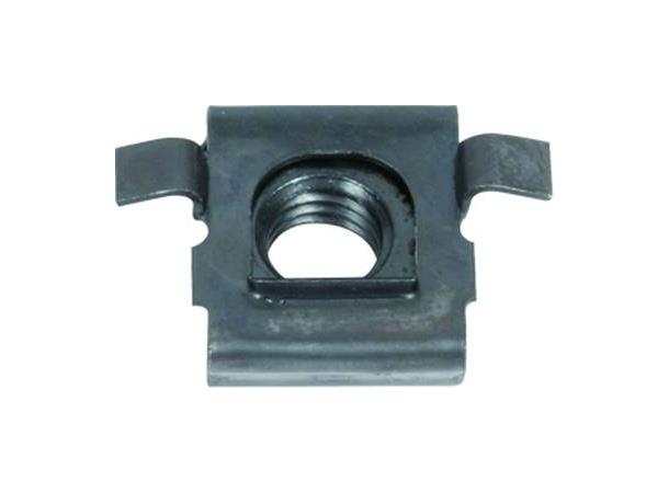 Kassemutter /Klips   M 4 Sort 
