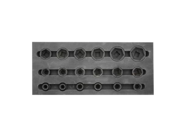 1/2" kraftpipesett  Ekstra Korte 18 deler 