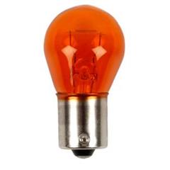 24V Lyspære  13496 24V21W Bau15S Gul