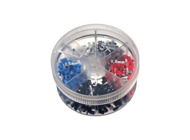 Endehylse Sortiment 4 - 16mm²(100) . 